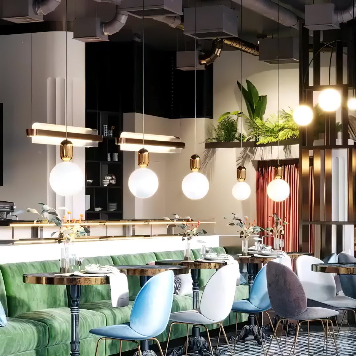 Aballs Glass Pendant Lamp