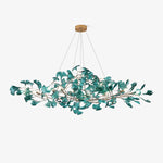 acrylic-ginkgo-leaf-chandelier