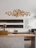 acrylic-ginkgo-leaf-chandelier