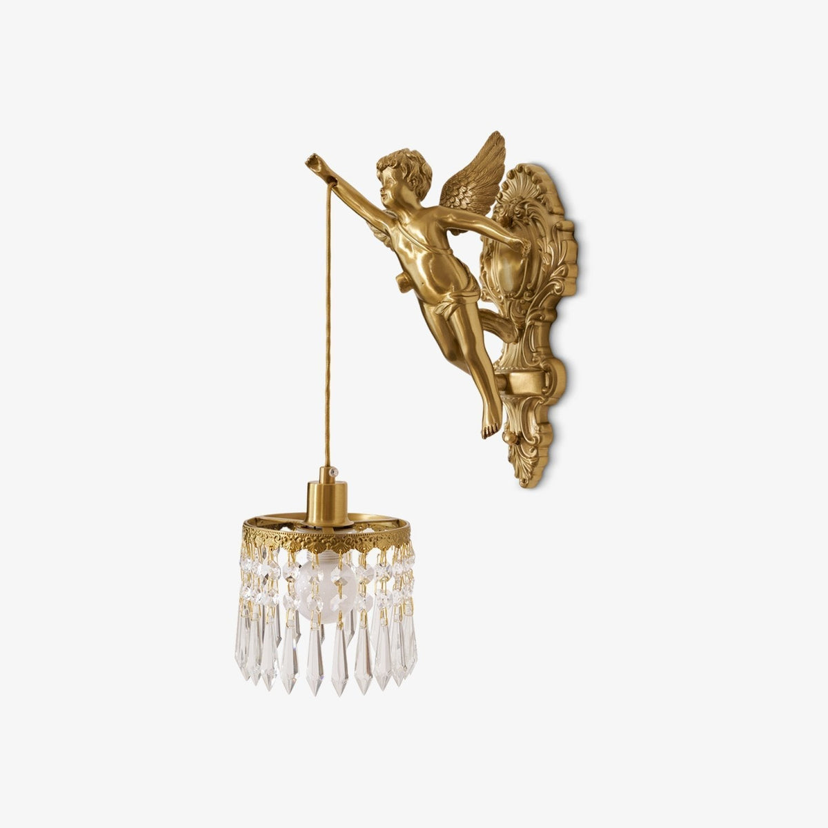 Angel Crystal Wall Light