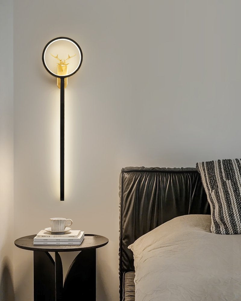 Antler Halo Wall Lamp
