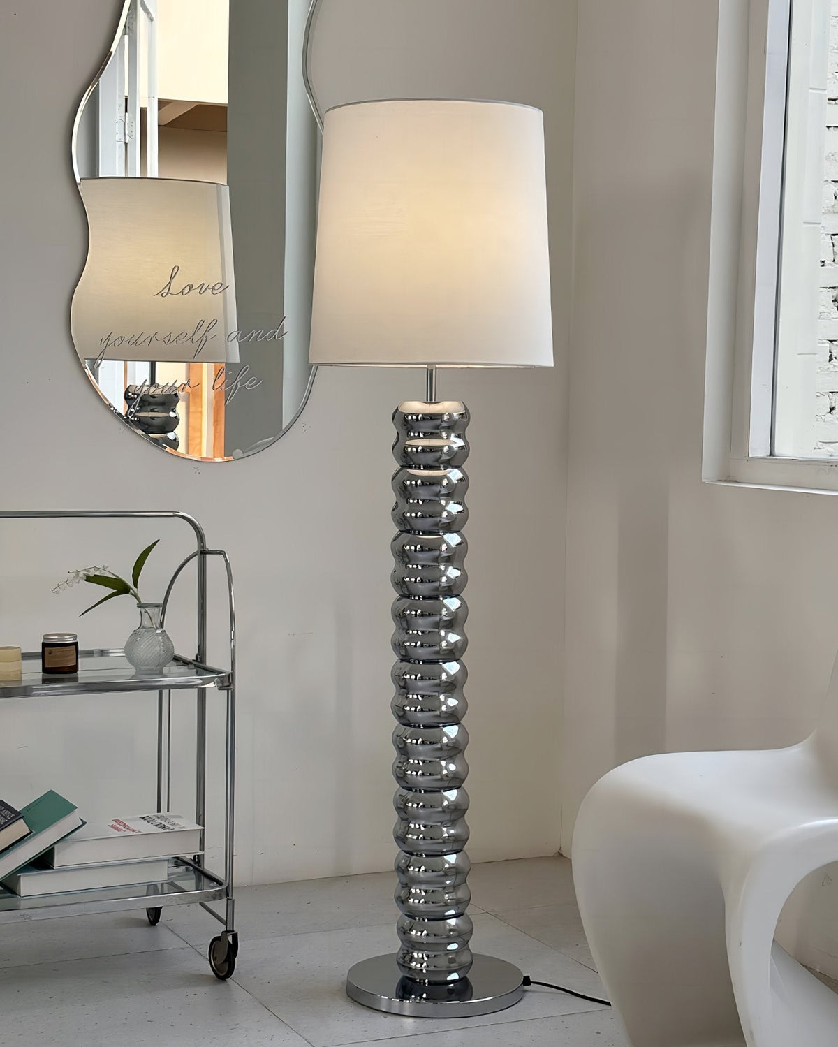 Barbell Floor Lamp