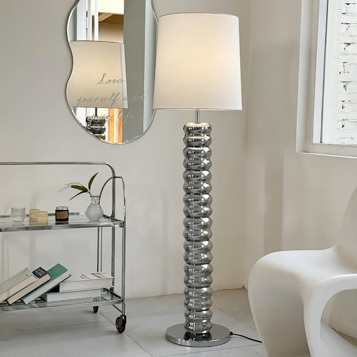 Barbell Floor Lamp
