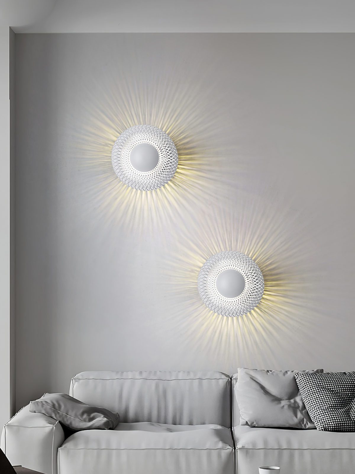Bird Nest Wall Light