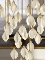 Ceramic Flower Pendant Light