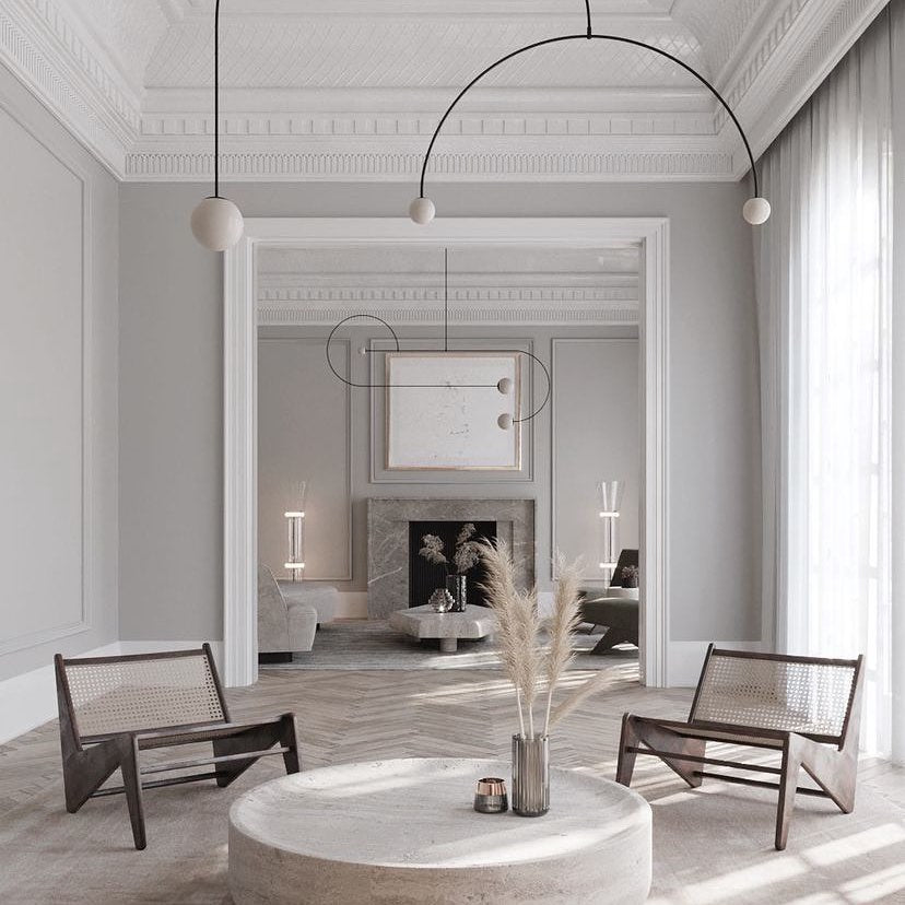 Brass Architectural Collection Pendants