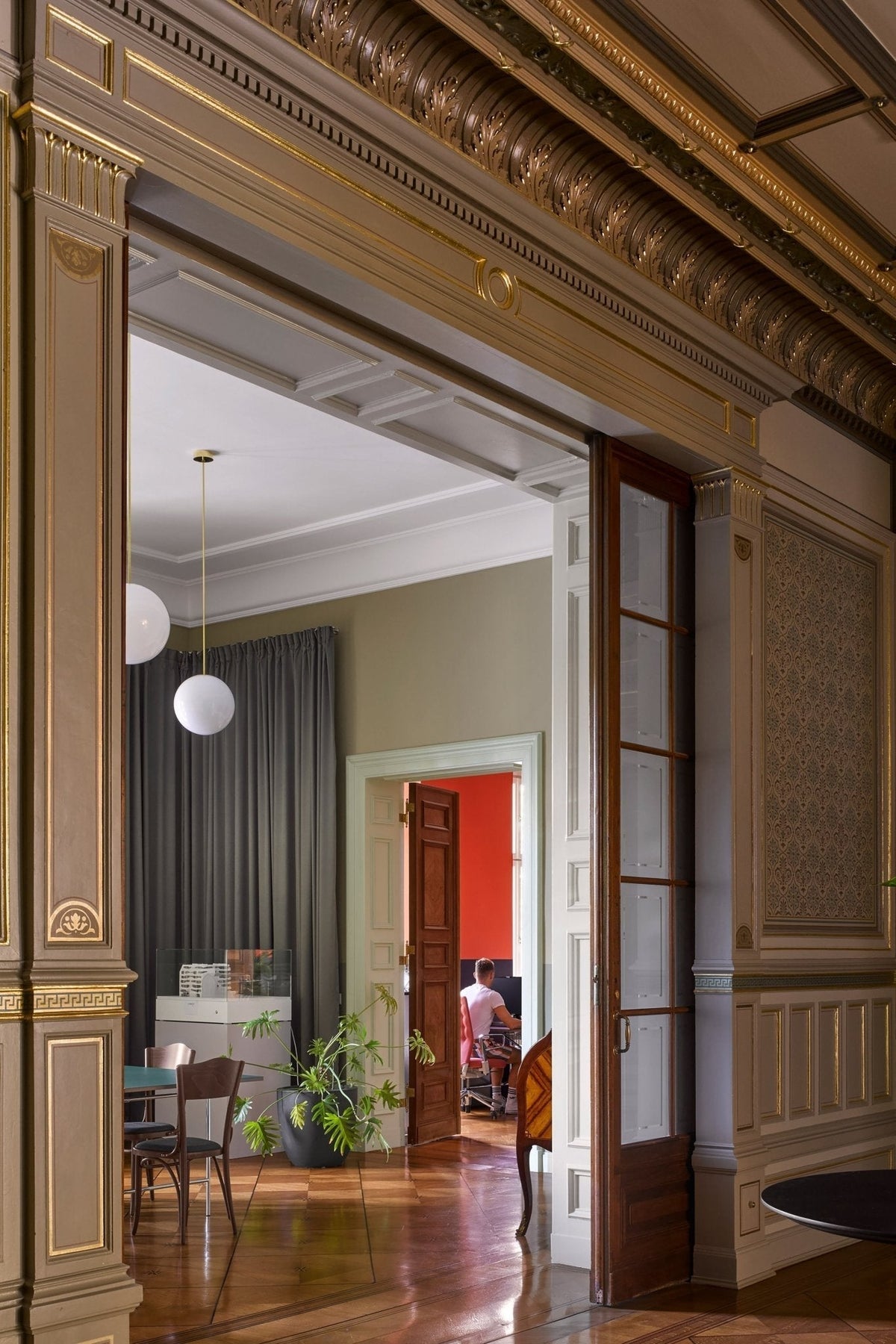 Brass Architectural Collection Pendants