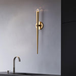 brass-cone-wall-lamp