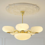 Brass Radiance Orb Chandelier