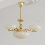 Brass Radiance Orb Chandelier
