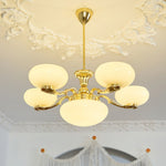 Brass Radiance Orb Chandelier