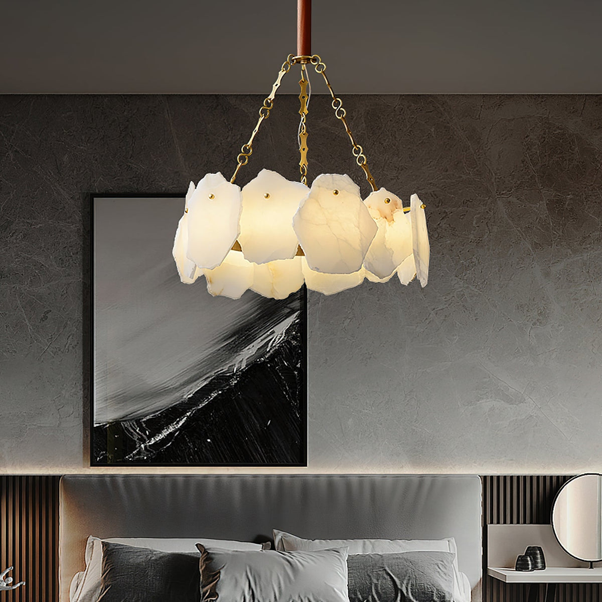 burton-marble-round-chandelier