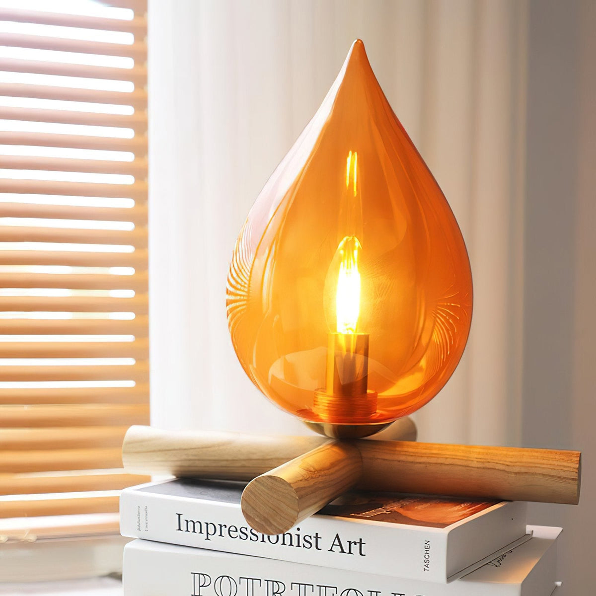 Campfire Table Lamp