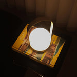 Carrie Built In Battery Table Lamp