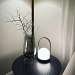 Carrie Built In Battery Table Lamp