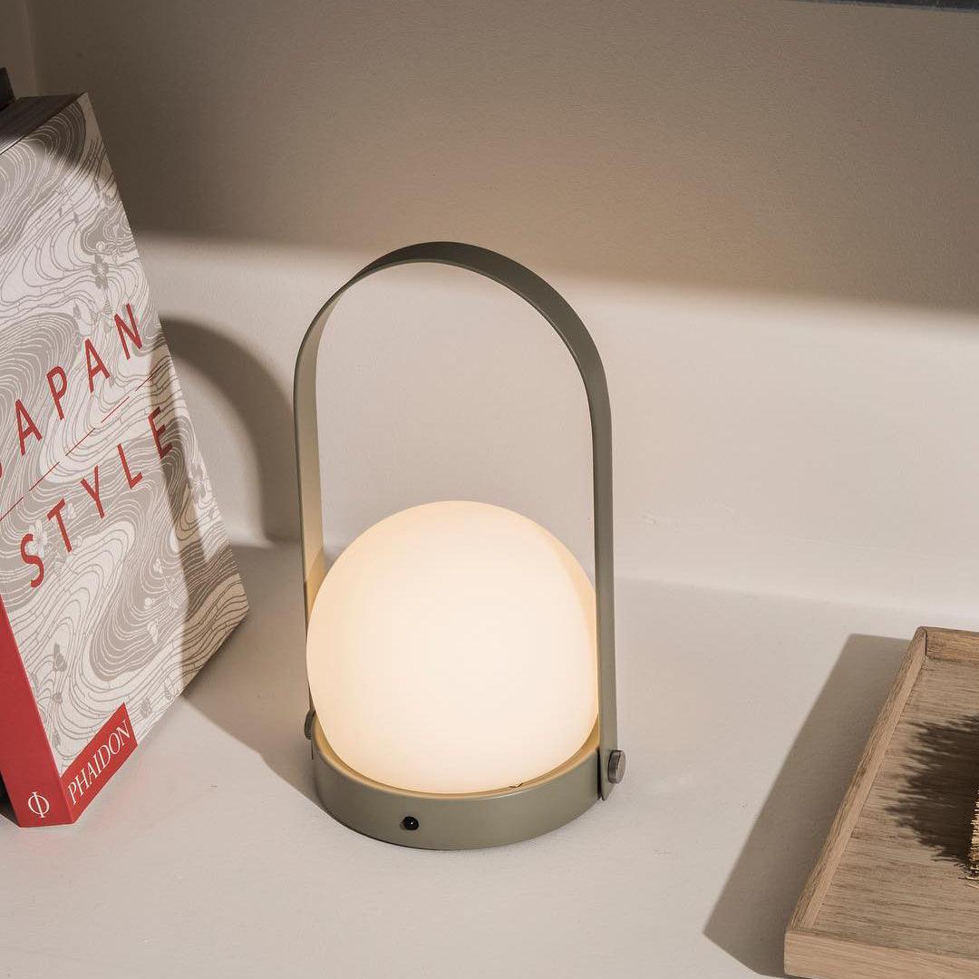 Carrie Built In Battery Table Lamp
