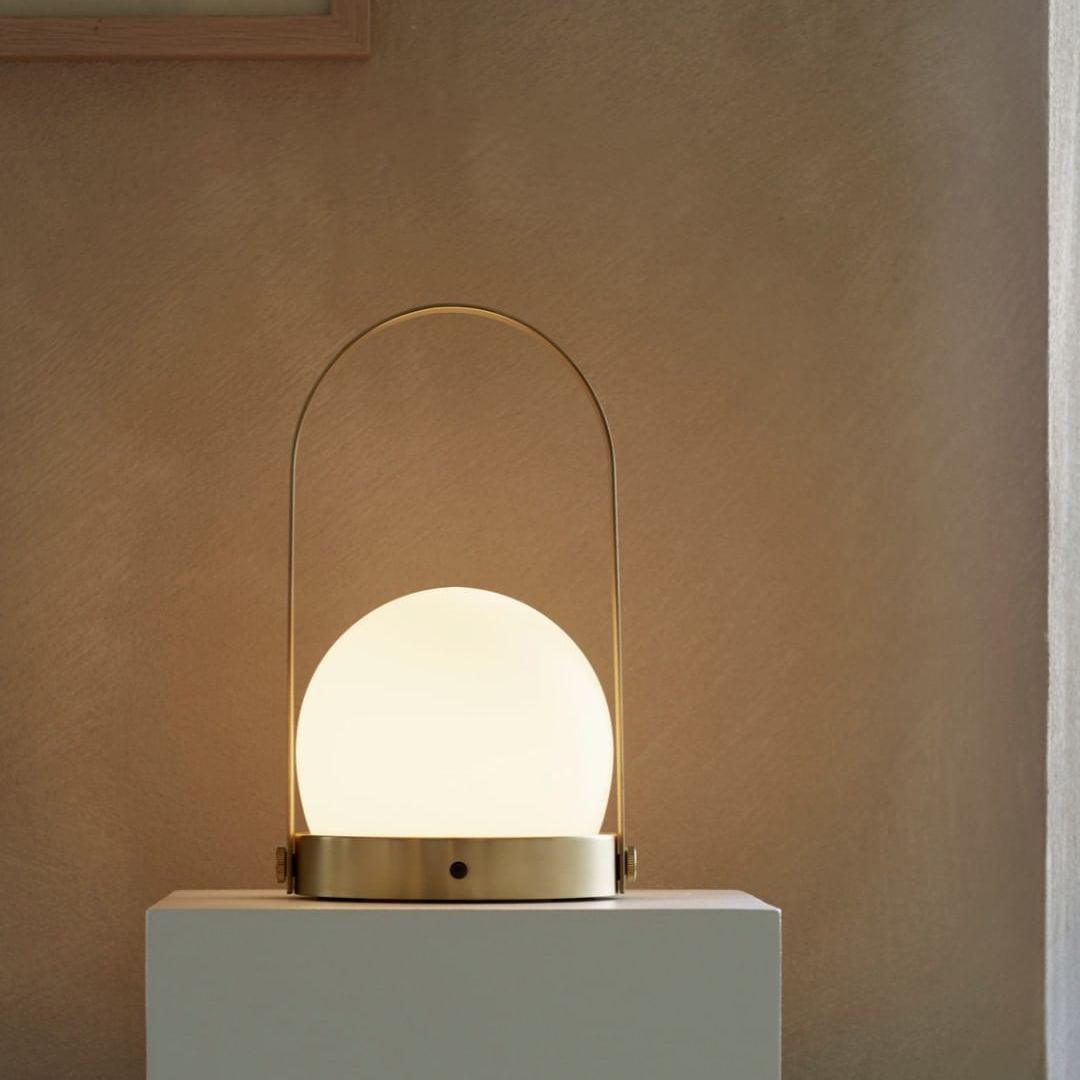 Carrie Built In Battery Table Lamp