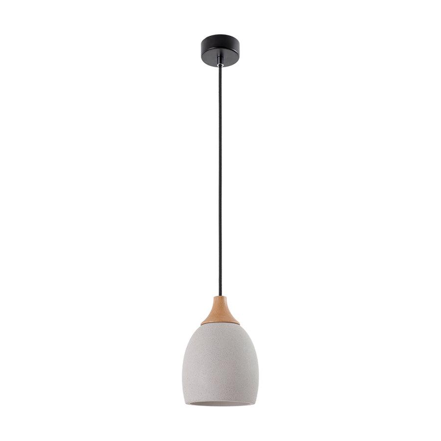 cement-solid-wood-pendant-light