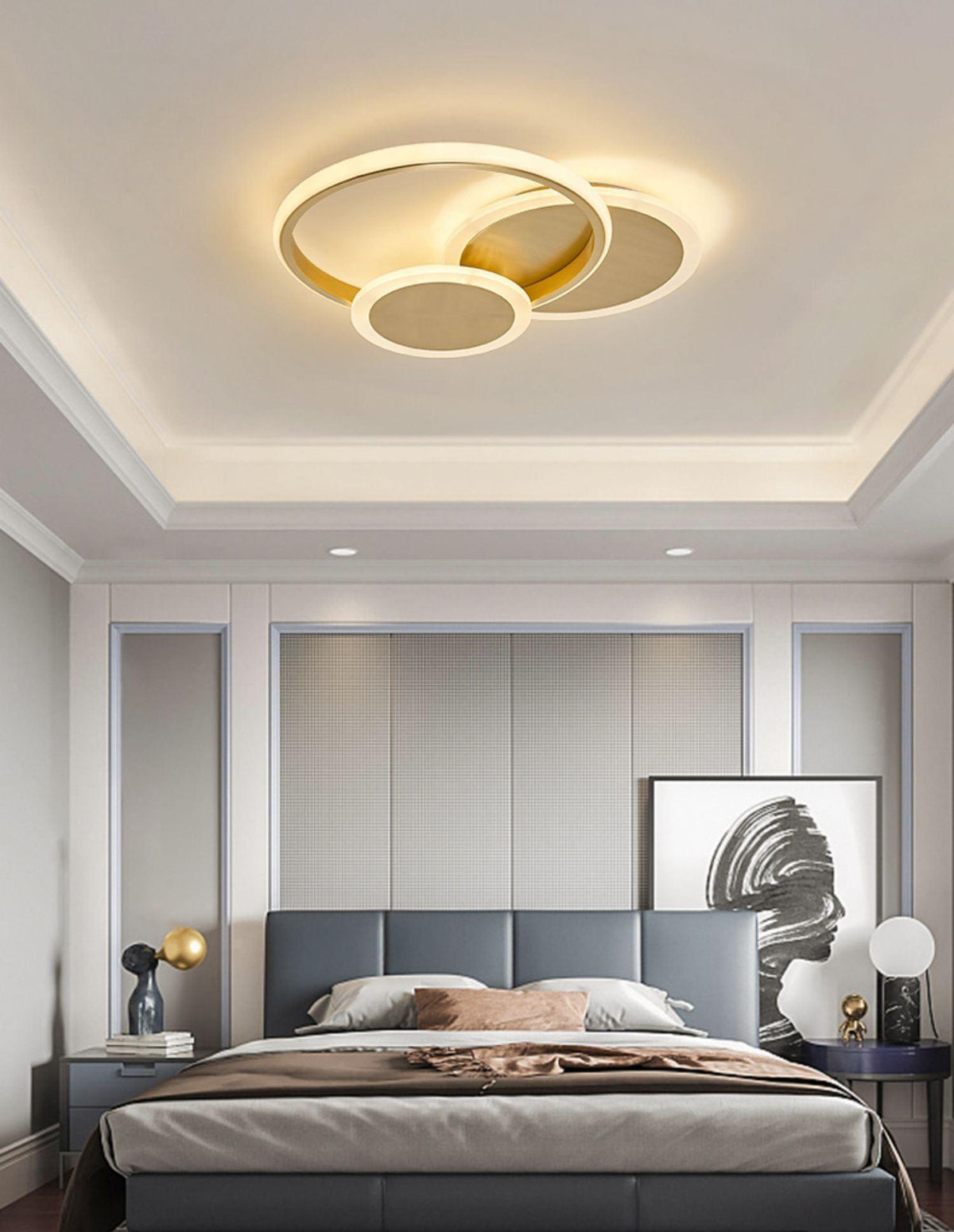 Circles Led Ceiling Light