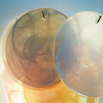 Colorful Murano Disc Wall Lamp