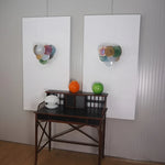 Colorful Murano Disc Wall Lamp