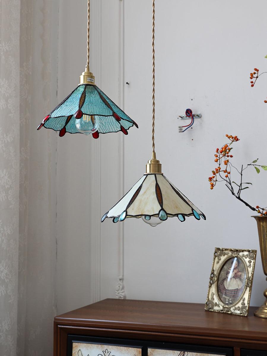 colorful-stained-glass-pendant-light