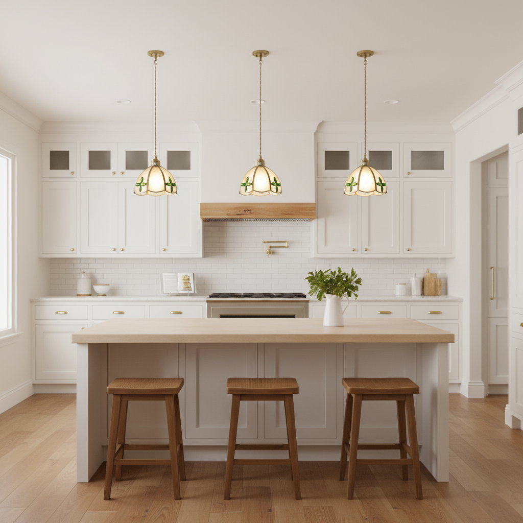 colorful-stained-glass-pendant-light