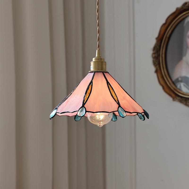 colorful-stained-glass-pendant-light