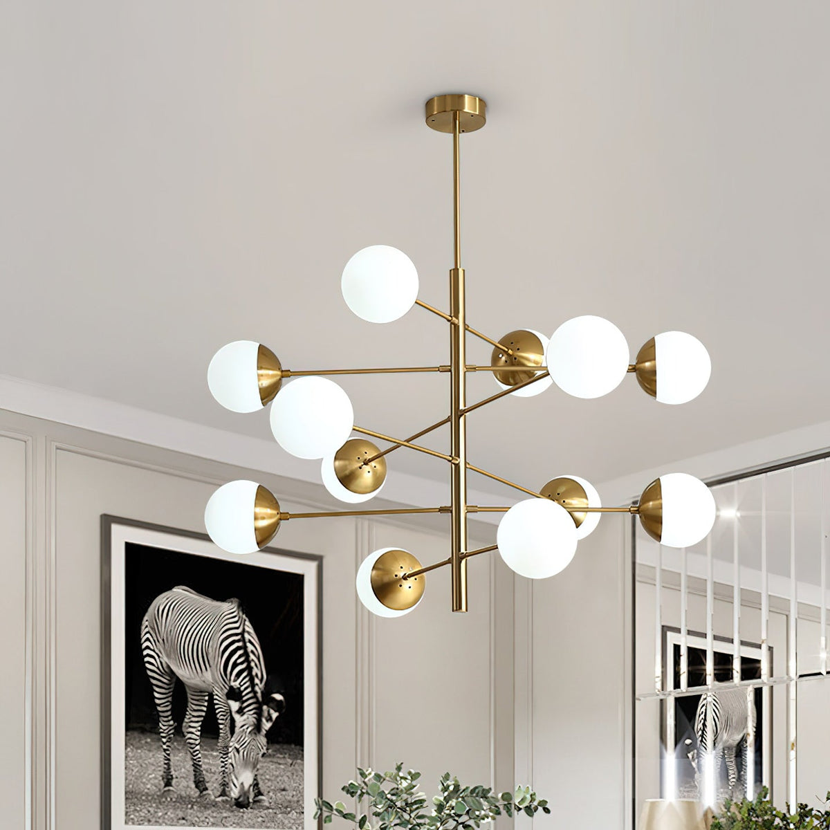 compass-chandelier