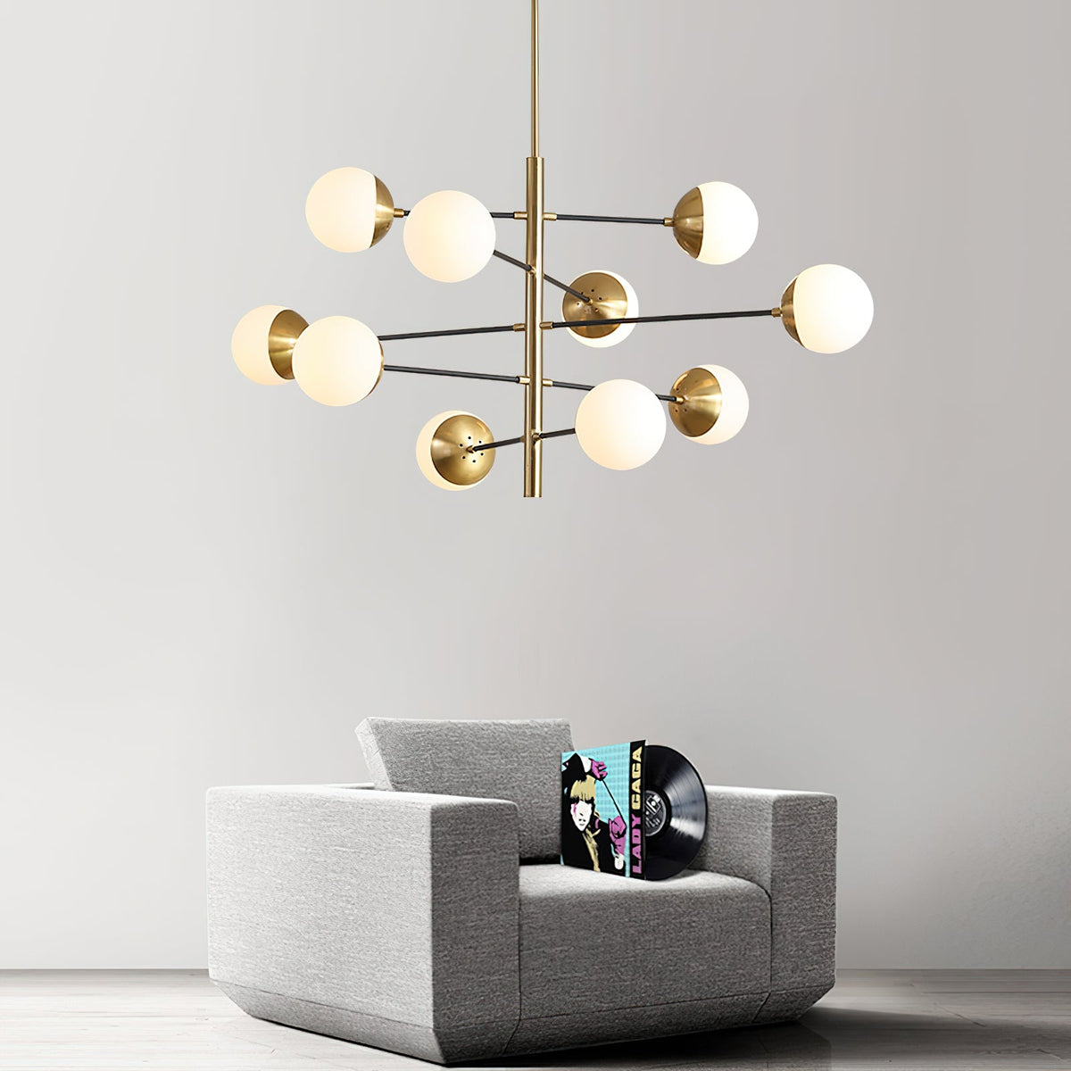 compass-chandelier
