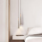 Concrete Pleated Pendant Lamp