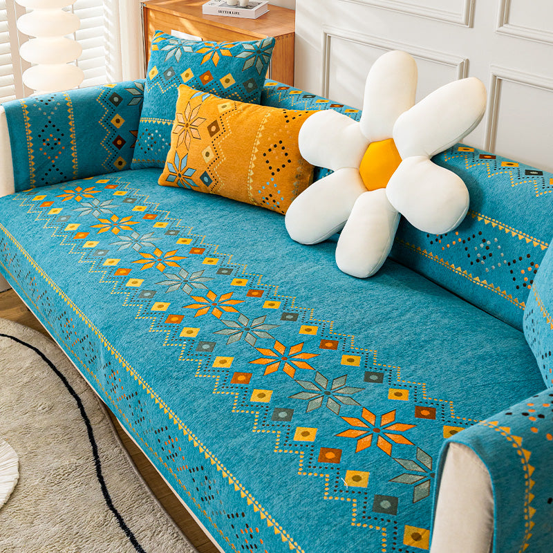 TheCarGoods All-Season Boho Blossom Sofa Cover