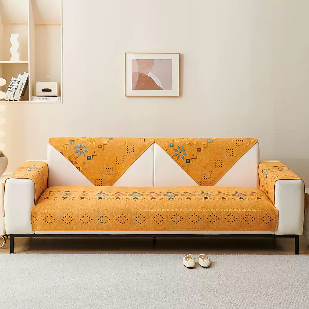 TheCarGoods All-Season Boho Blossom Sofa Cover