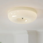 Cream Pudding Ceiling Lamp