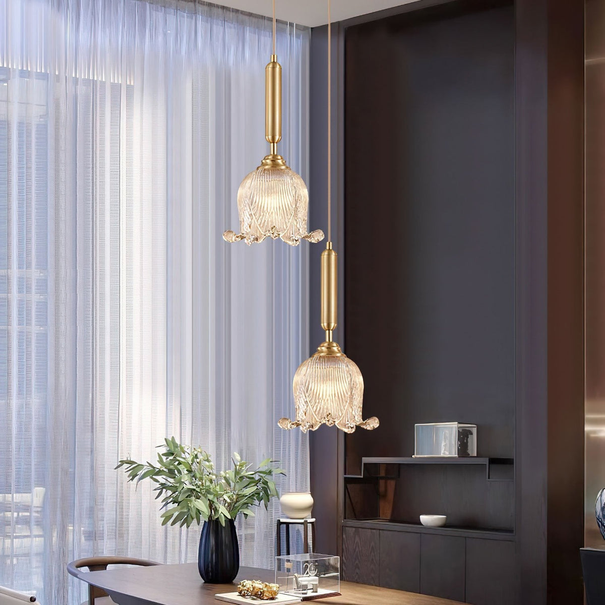 Creative Floral Pendant Lamp