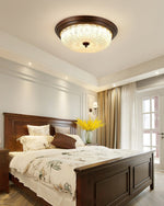 Crystal Glass Dome Ceiling Lamp