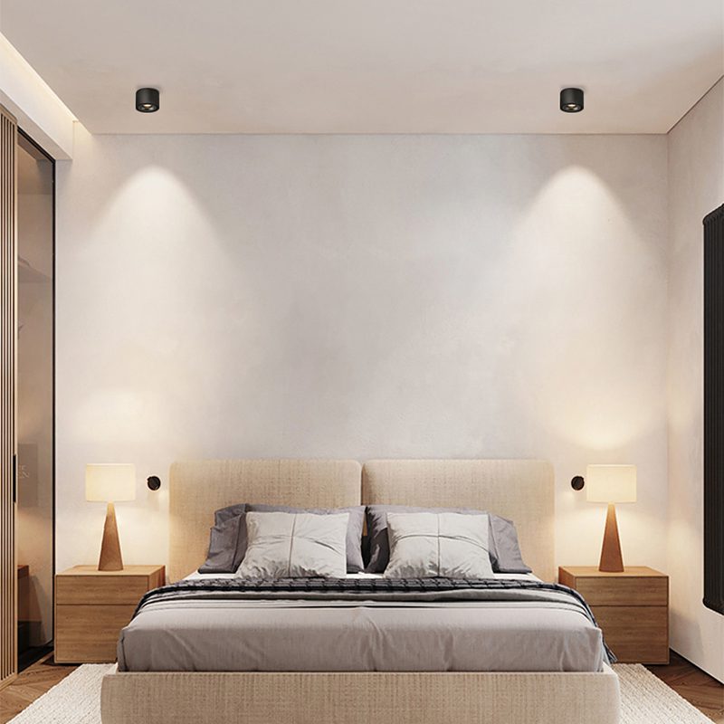 Cylinder recessed LED downlight