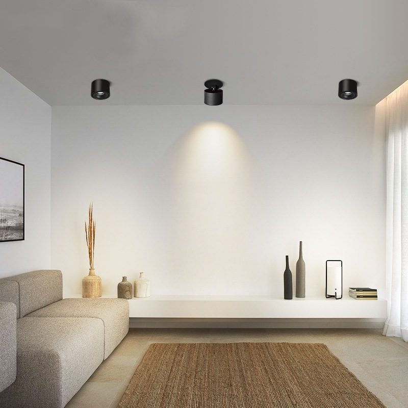 Cylinder recessed LED downlight