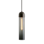 Glass Cylindrical Pendant Light
