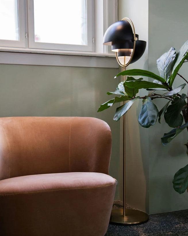Deformed Ball Floor Lamp