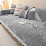 TheCarGoods Cozy Chenille Boho Sofa Cover