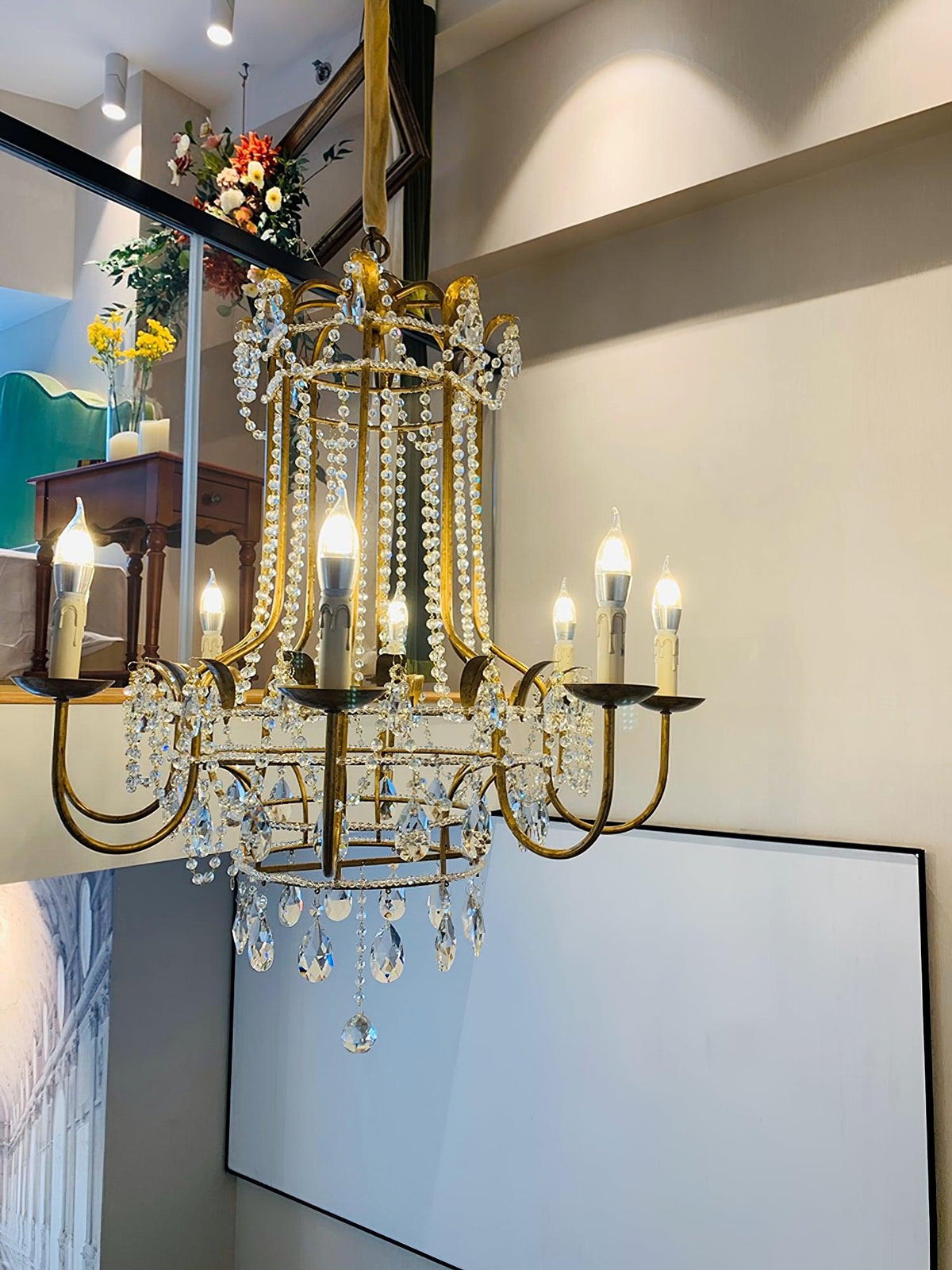 early-american-chandelier