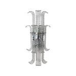 Elegant Murano Leaf Shape Glass Wall Sconce