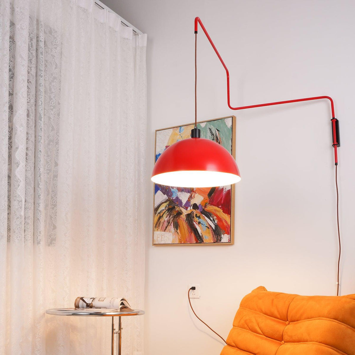 Elio Plug Inwall Lamp
