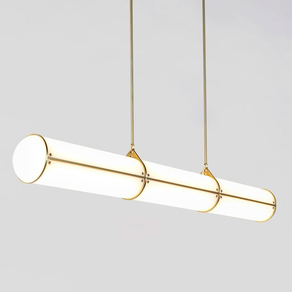 Cylindrical Endless Pendant Light