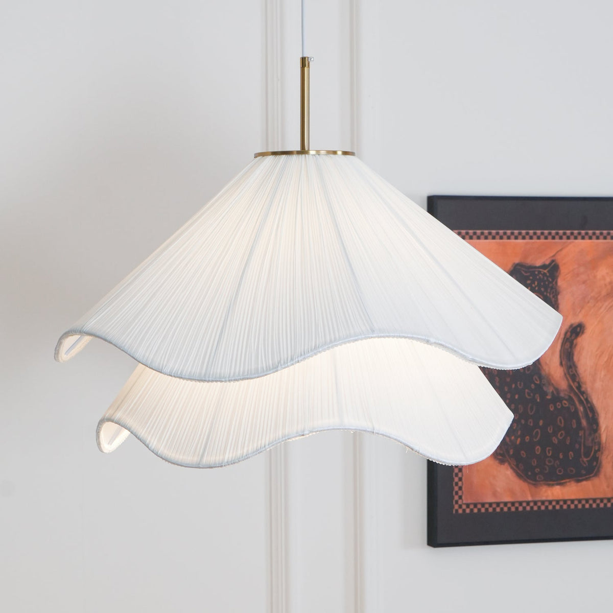 Ethereal Bloom Plug In Pendant Light