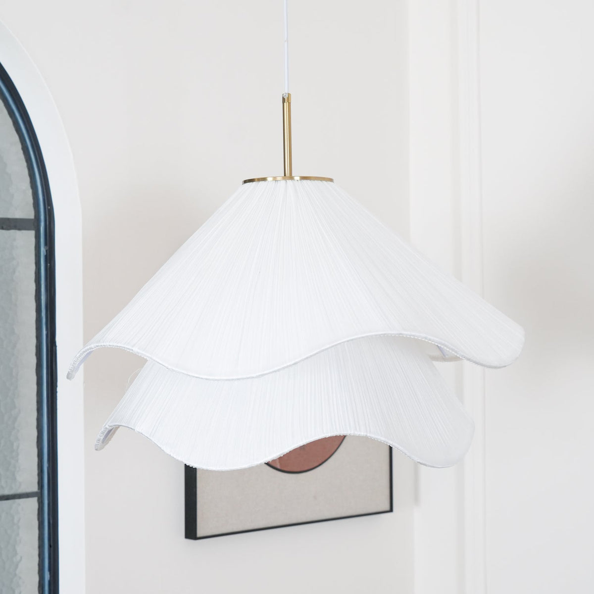 Ethereal Bloom Plug In Pendant Light
