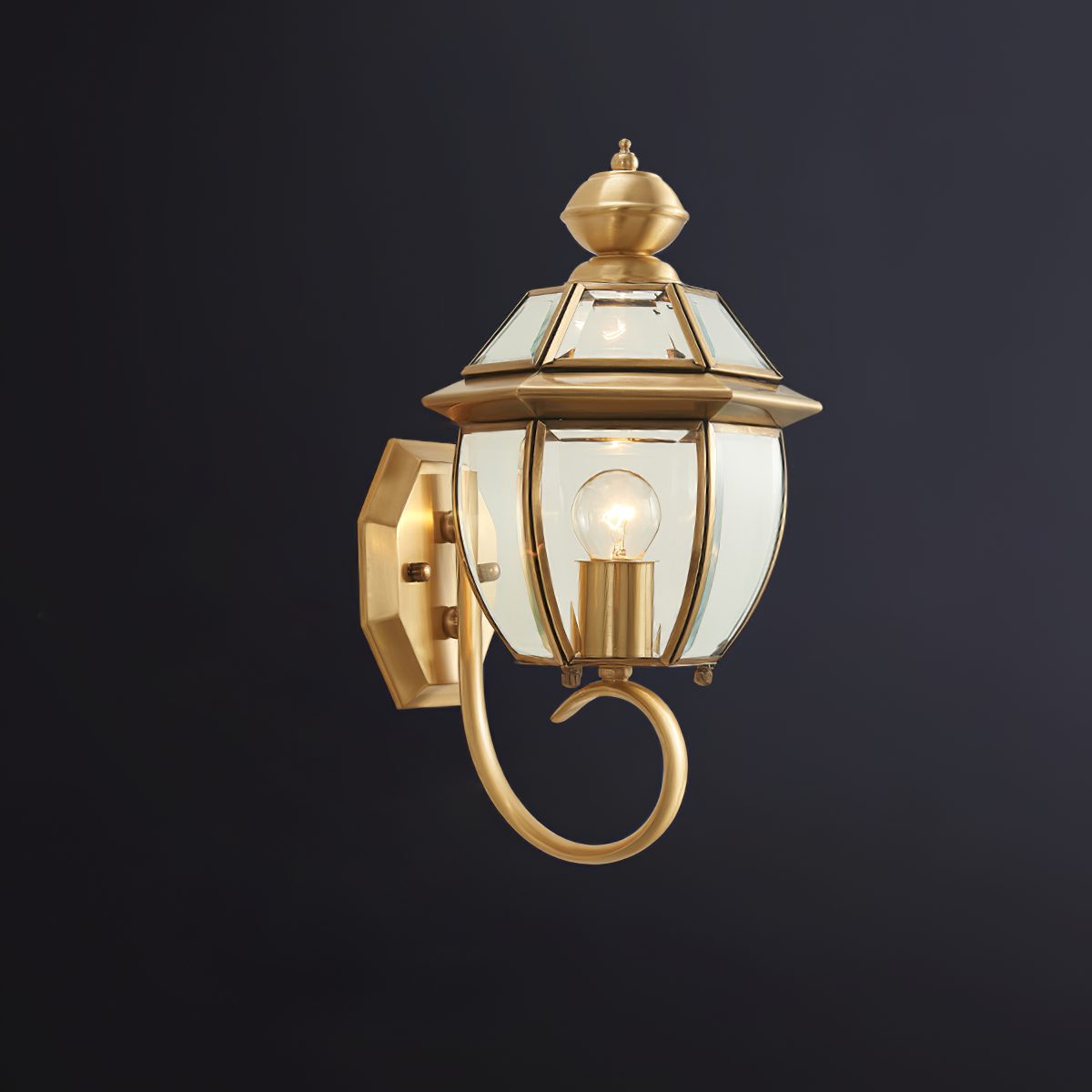 European Style Lantern Wall Light