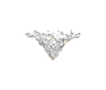 Feather Glass Pendant Light Amber Clear Color Flying Pendant Lamp Staircase Designer