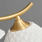 flared-gold-ceramic-chandelier